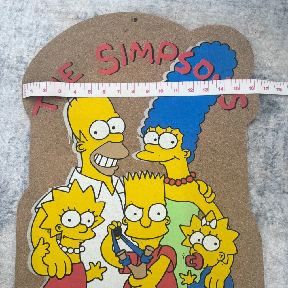 Vintage 1990 ROSE ART “THE SIMPSONS” cork board